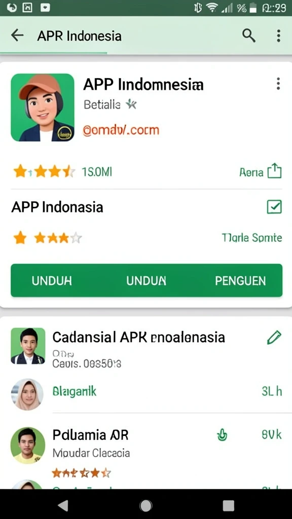 Tampilan antarmuka yang menarik dan mudah dinavigasi.