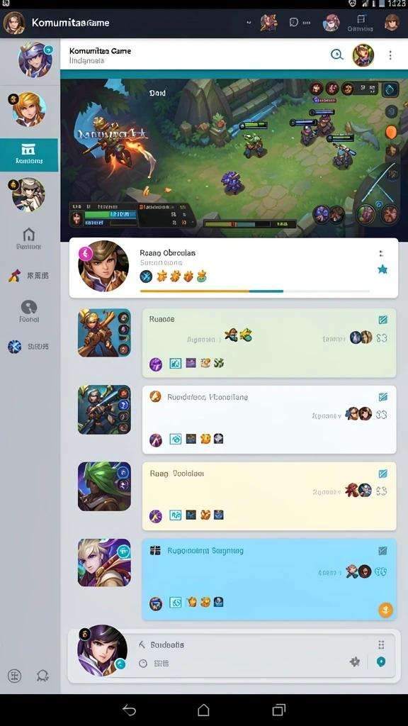 Momen aksi seru saat bertarung dengan musuh.