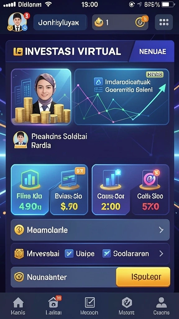 Fitur multiplayer yang memungkinkan kompetisi nyata.