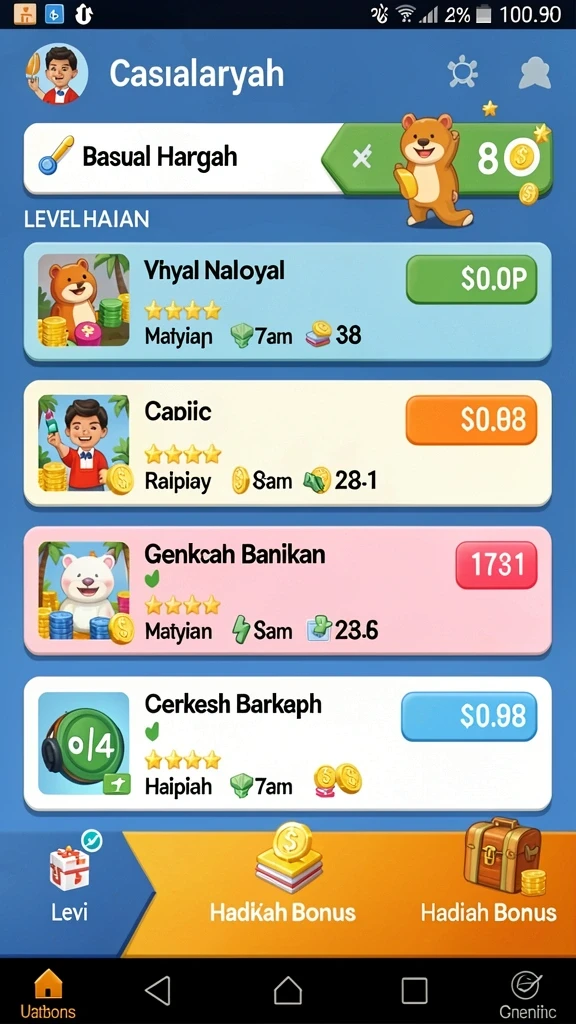Mode multiplayer yang seru untuk bersaing dengan teman.