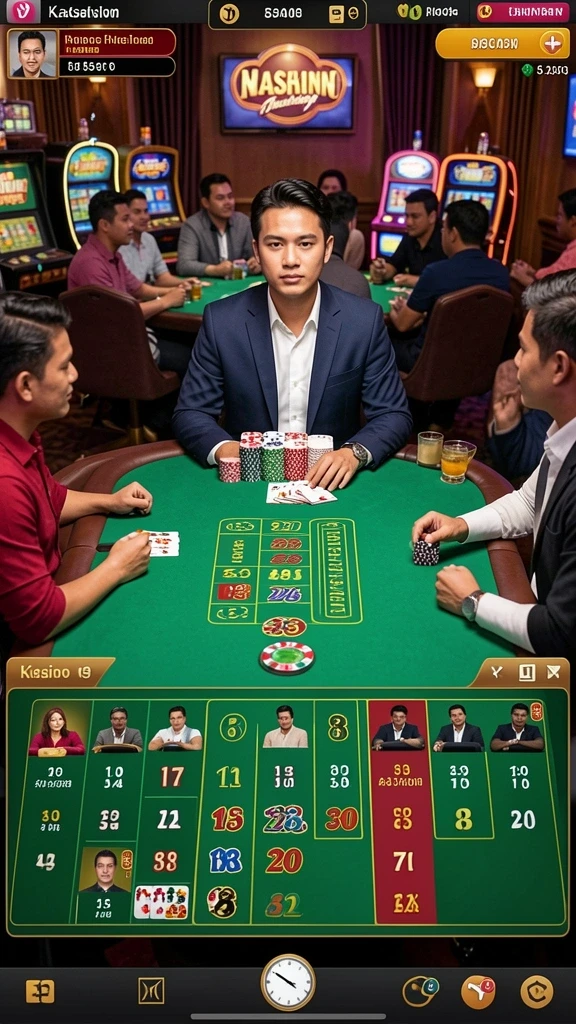 Screenshot menunjukkan karakter utama dalam aksi pertarungan.