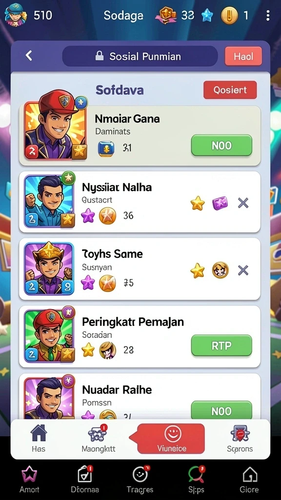 Level yang penuh tantangan dan keseruan.
