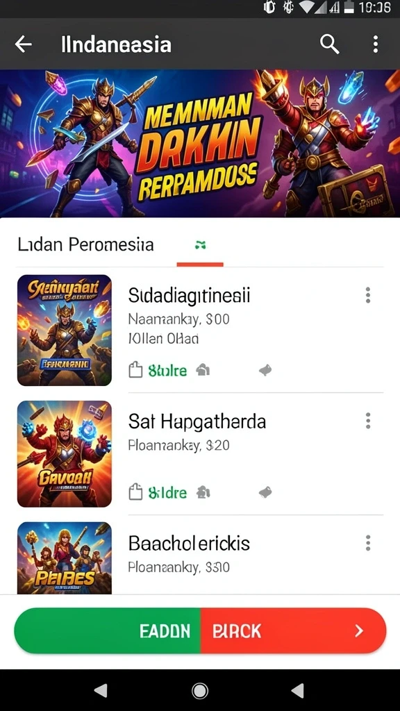 Tantangan yang menantang dengan hadiah menarik.
