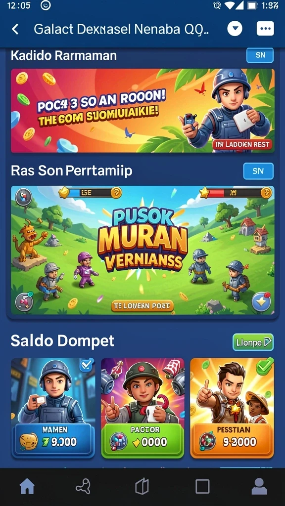 Level baru yang menantang dan seru.