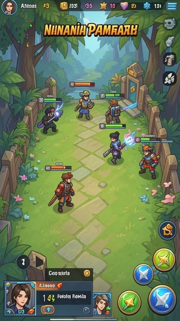 Tangkapan layar memperlihatkan fitur multiplayer yang seru.