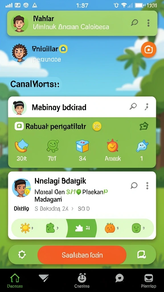 Tampilan antarmuka yang menarik dan mudah digunakan.