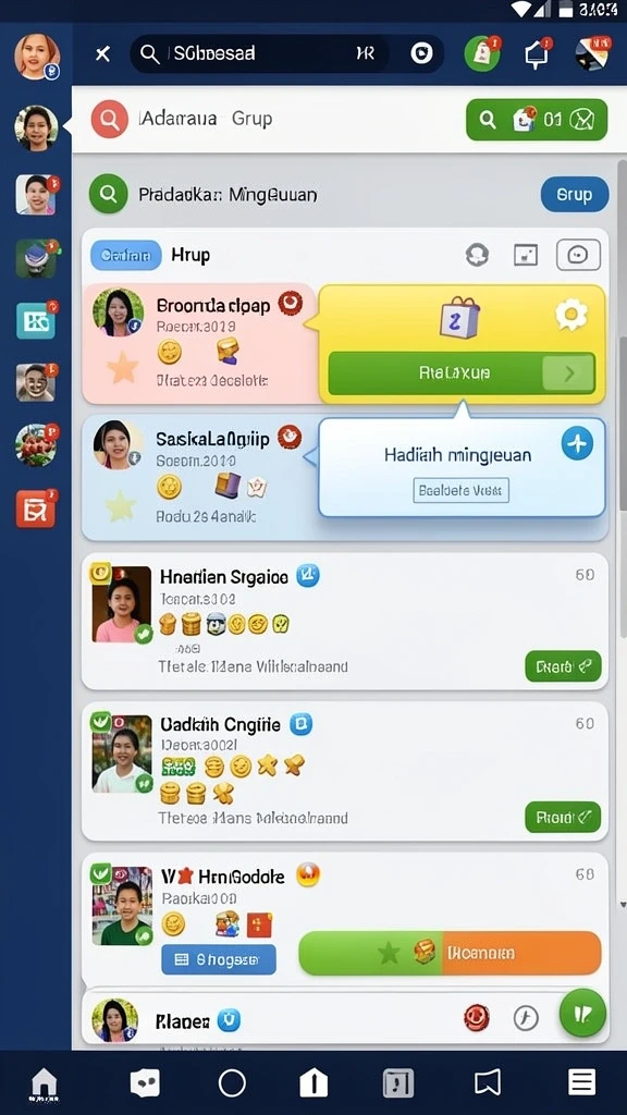 Tampilan antarmuka yang intuitif dan mudah digunakan.