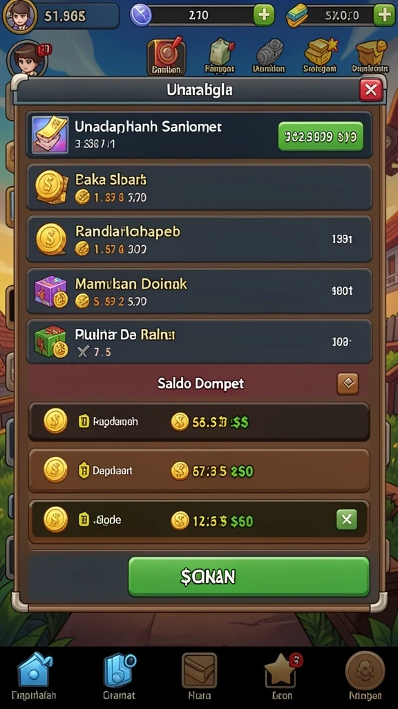 Tampilan awal yang menarik dari DEWA777.