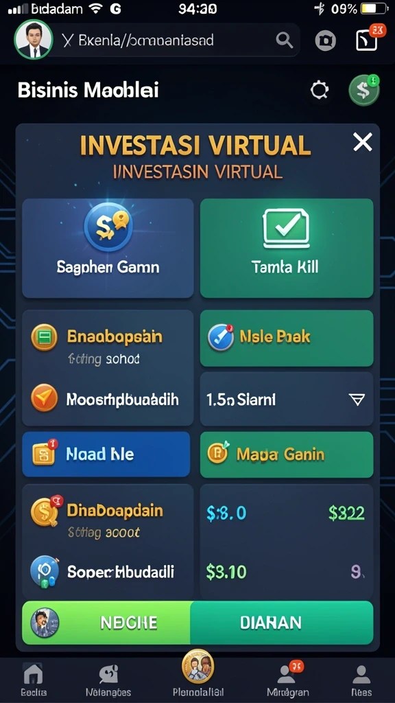 Fitur multiplayer yang memungkinkan bermain dengan teman.