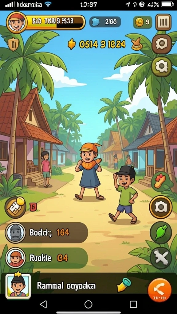 Interaksi sosial dengan fitur komunitas yang keren.