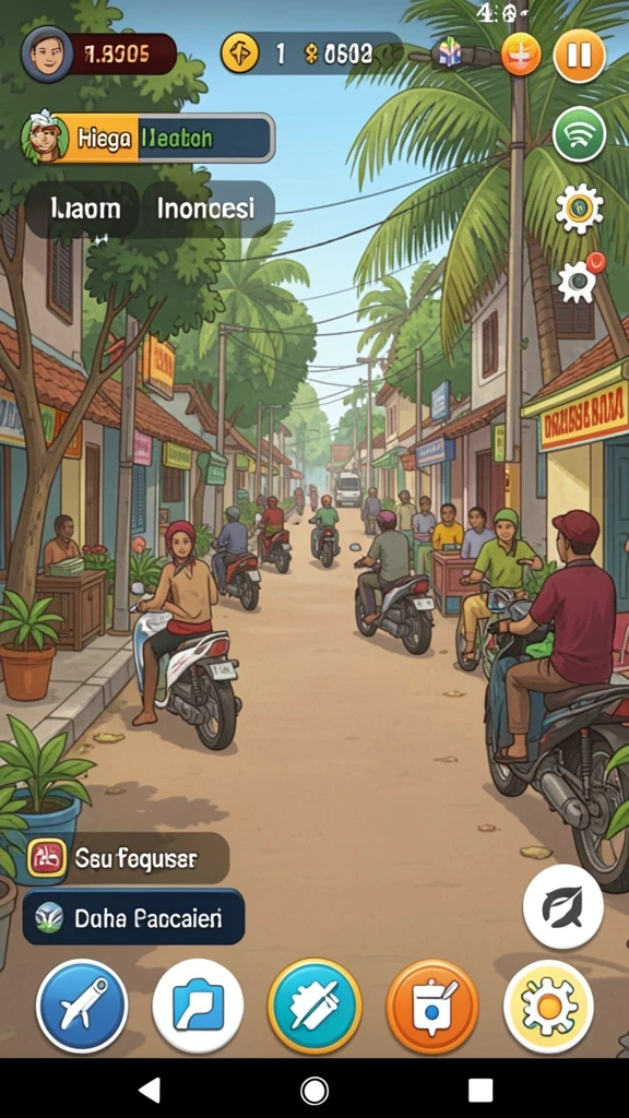 Mode multiplayer yang mendebarkan dan kompetitif.