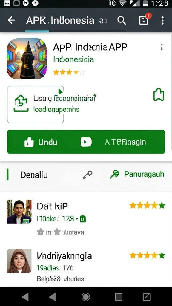 Pengguna dapat mengakses berbagai fitur edukasi.