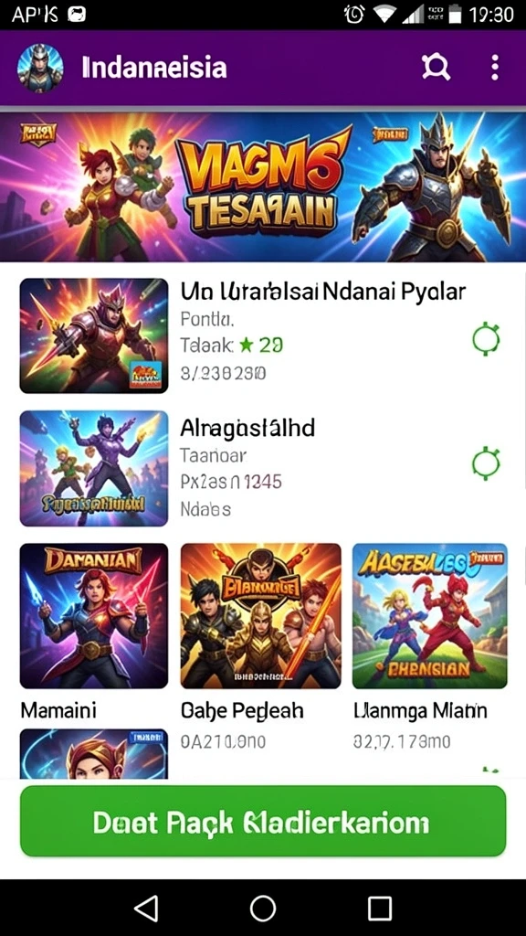 Level baru yang menantang dengan petualangan seru.