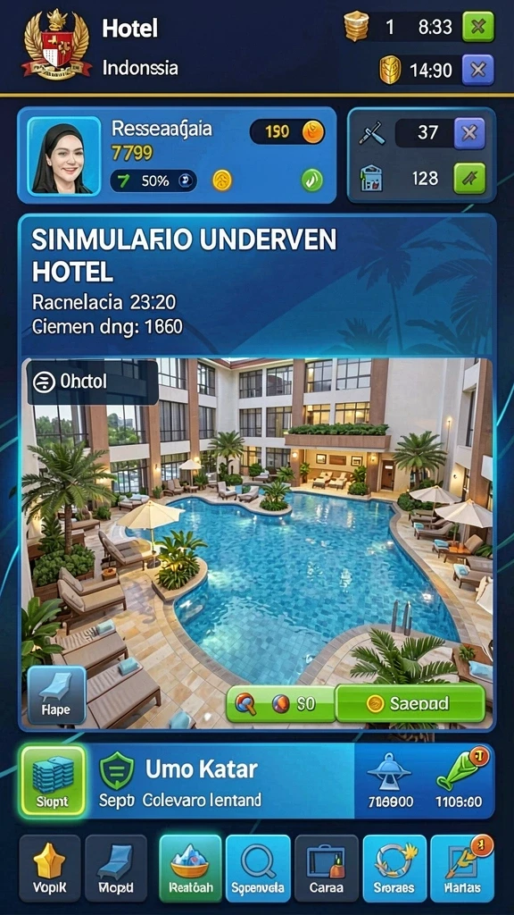 Gameplay seru dengan banyak tantangan menunggu.