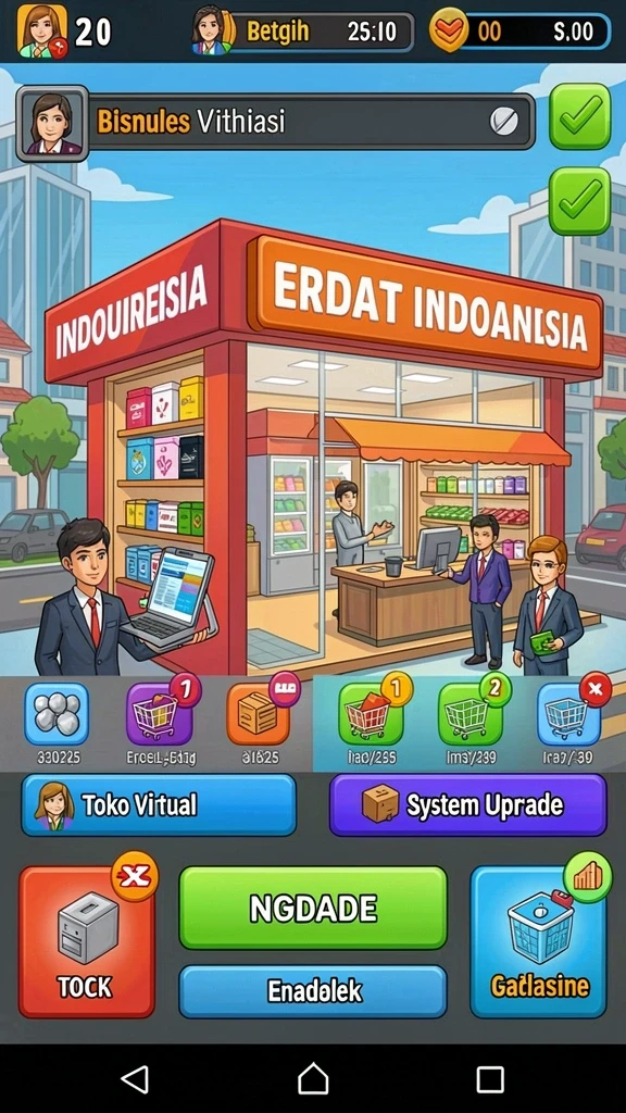 Tampilan antarmuka yang menarik dan intuitif.