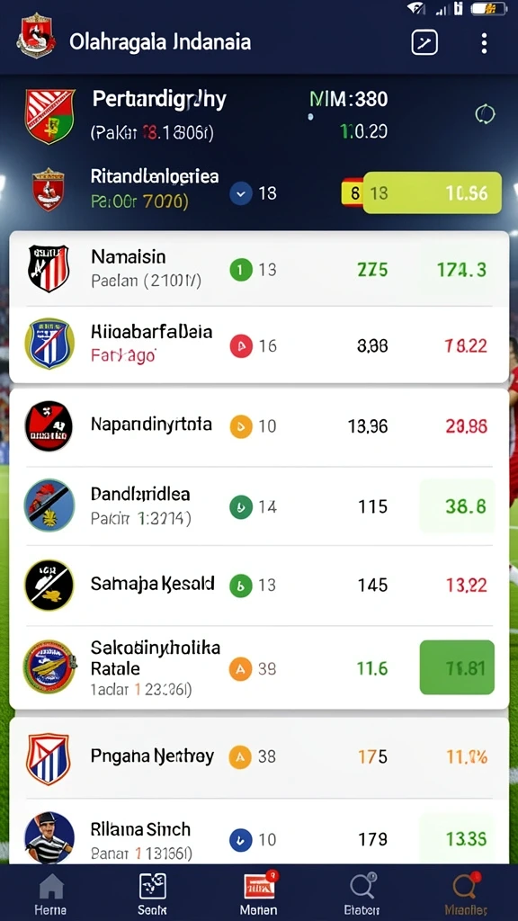 Screenshot menunjukkan antarmuka utama LENGKAP777 yang menarik.