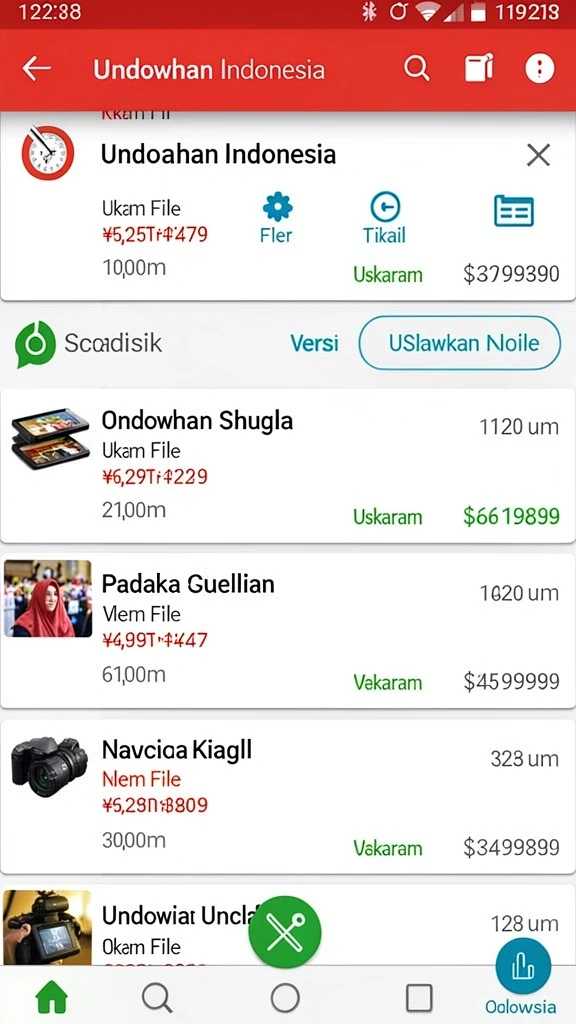 Tampilan antarmuka yang user-friendly dan menarik.