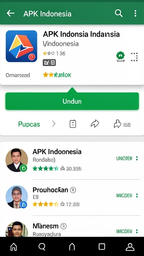 Tampilan awal game dengan grafis yang menarik.