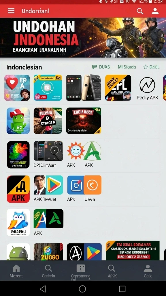 Tampilan grafis yang memukau di level pertama.