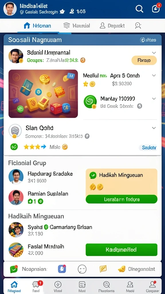 Fitur live casino dengan dealer profesional.