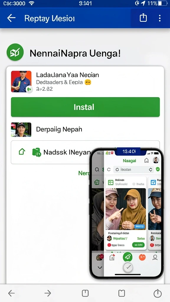 Tampilan grafis yang memukau dan penuh warna.