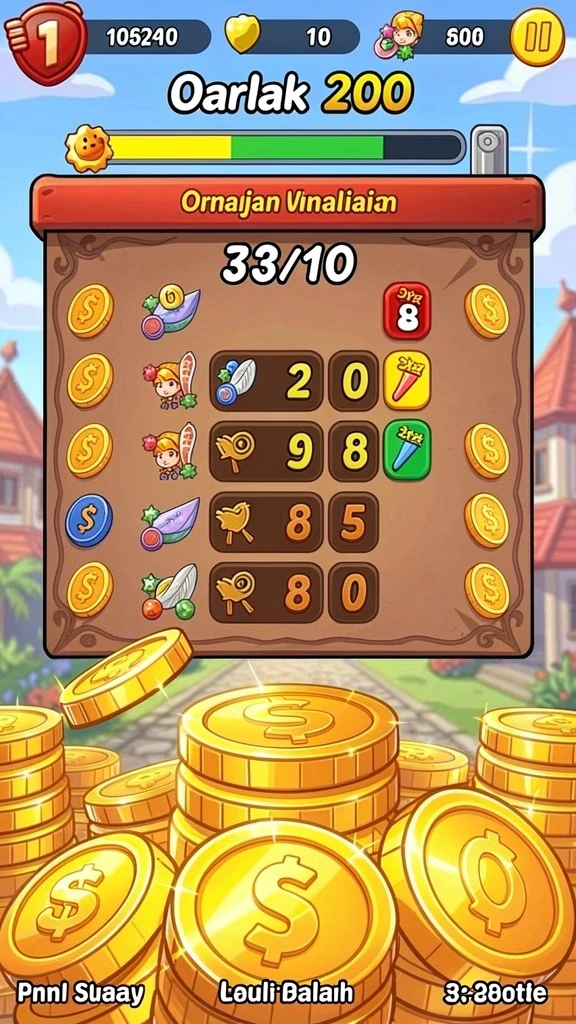 Screenshot menampilkan berbagai pilihan tema slot yang menarik.