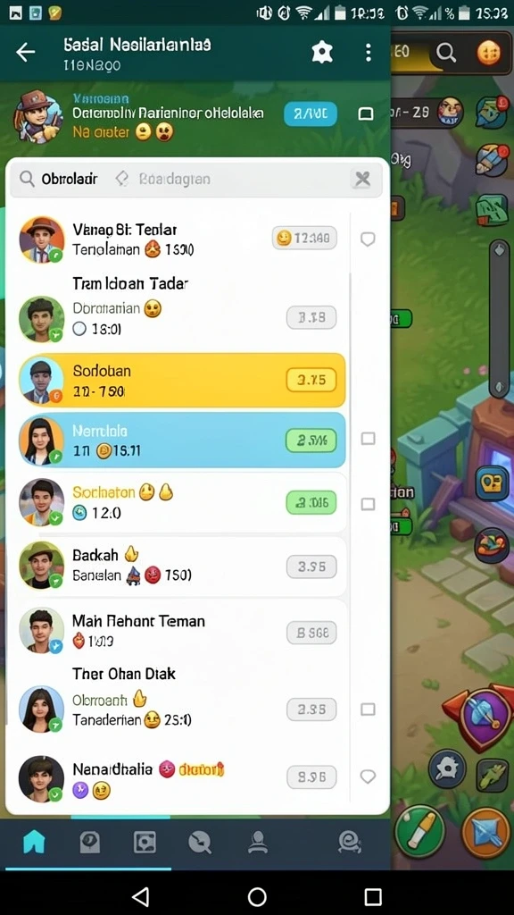 Momen seru saat berkolaborasi dengan teman dalam misi.