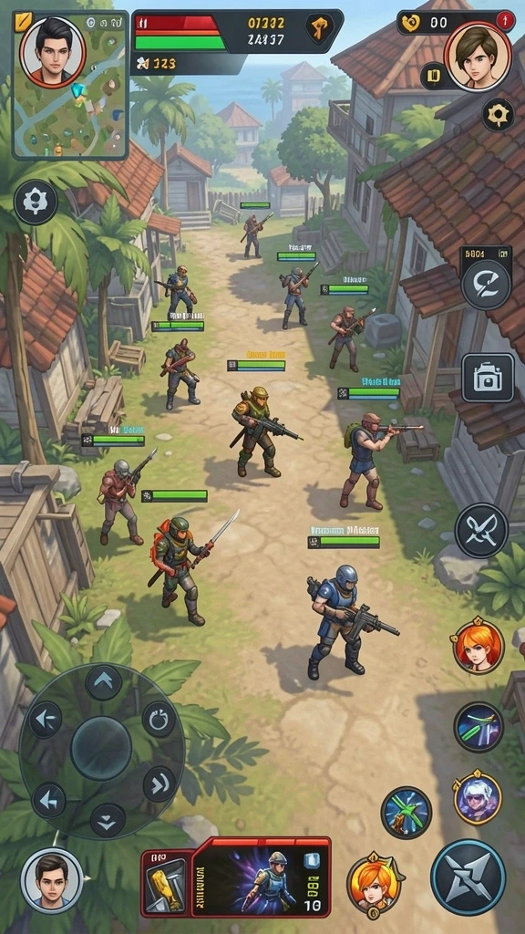 Momen seru saat bermain multiplayer di R6R6.