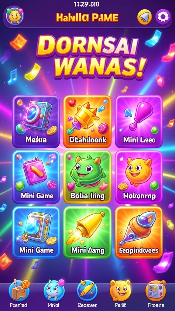 Mode permainan yang beragam untuk dinikmati.