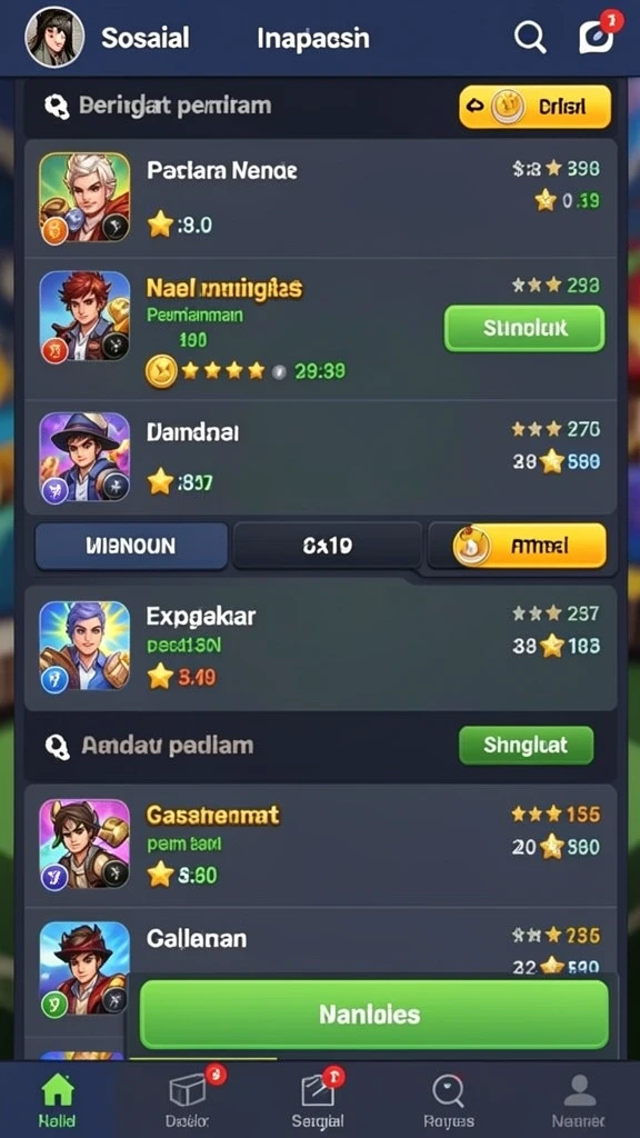 Karakter yang dapat dipilih dalam S80.