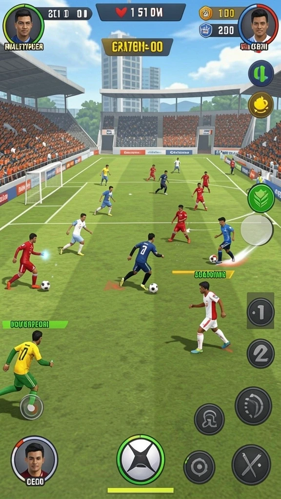 Tangkapan layar menampilkan antarmuka pengguna yang interaktif.