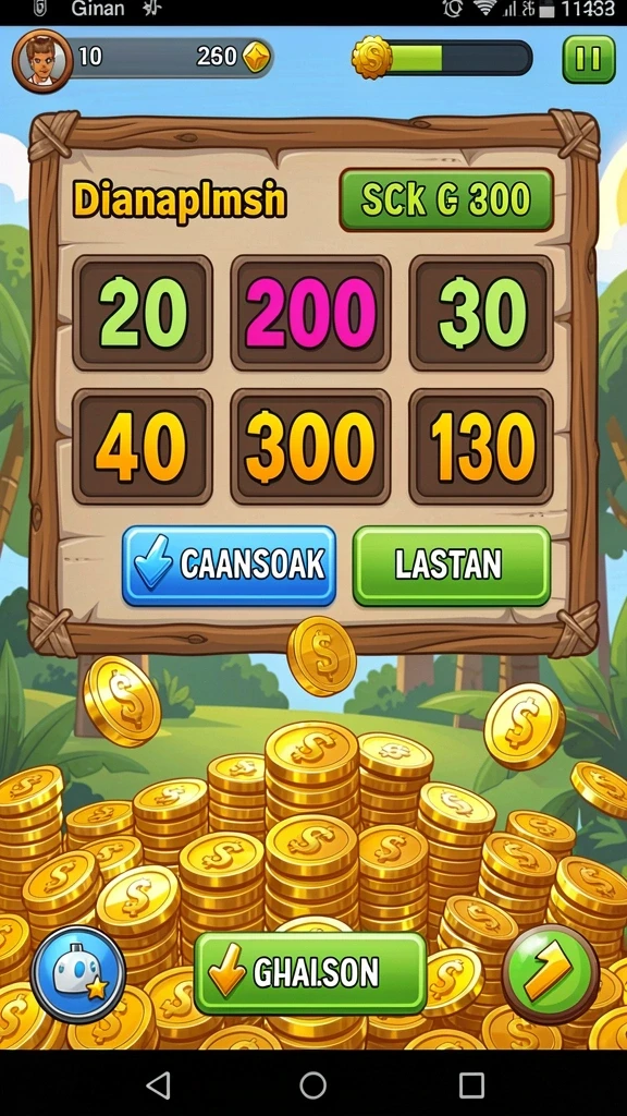 Sistem upgrade karakter yang menarik.