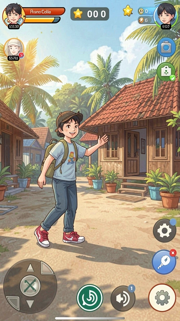 Fitur komunitas untuk terhubung dengan pemain lain.