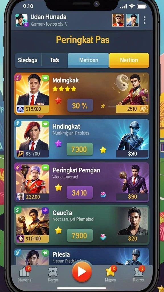Tampilan antarmuka yang bersih dan intuitif.